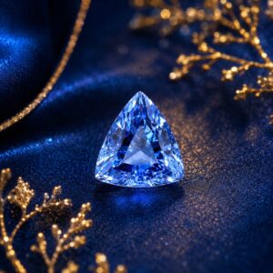 Ceylon Blue Sapphire- Natural untreated | Trilliant 2.17 cts